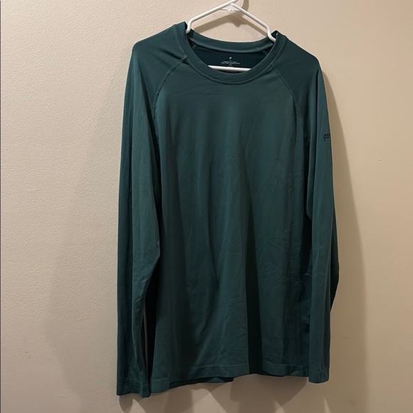 Fabletics Men's Green Long Sleeve Shirt - XL - great condition - Picture 1 of 4